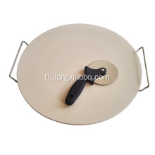 16 Inch Round Pizza Stone Set